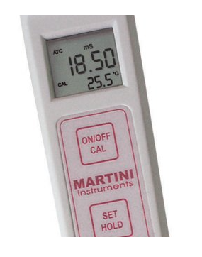 Elektrická vodivost roztoku – EC