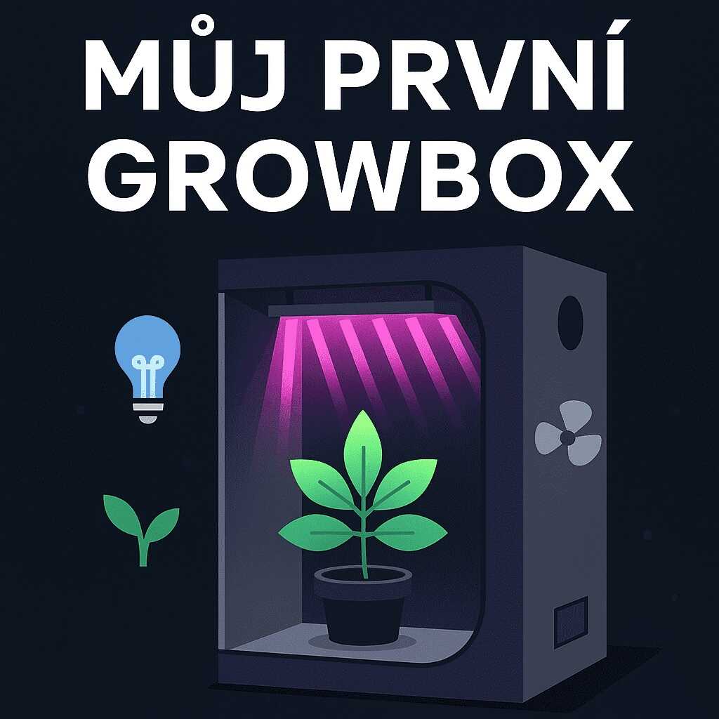 Můj první growbox: Vybavení pro začínající indoor pěstitele