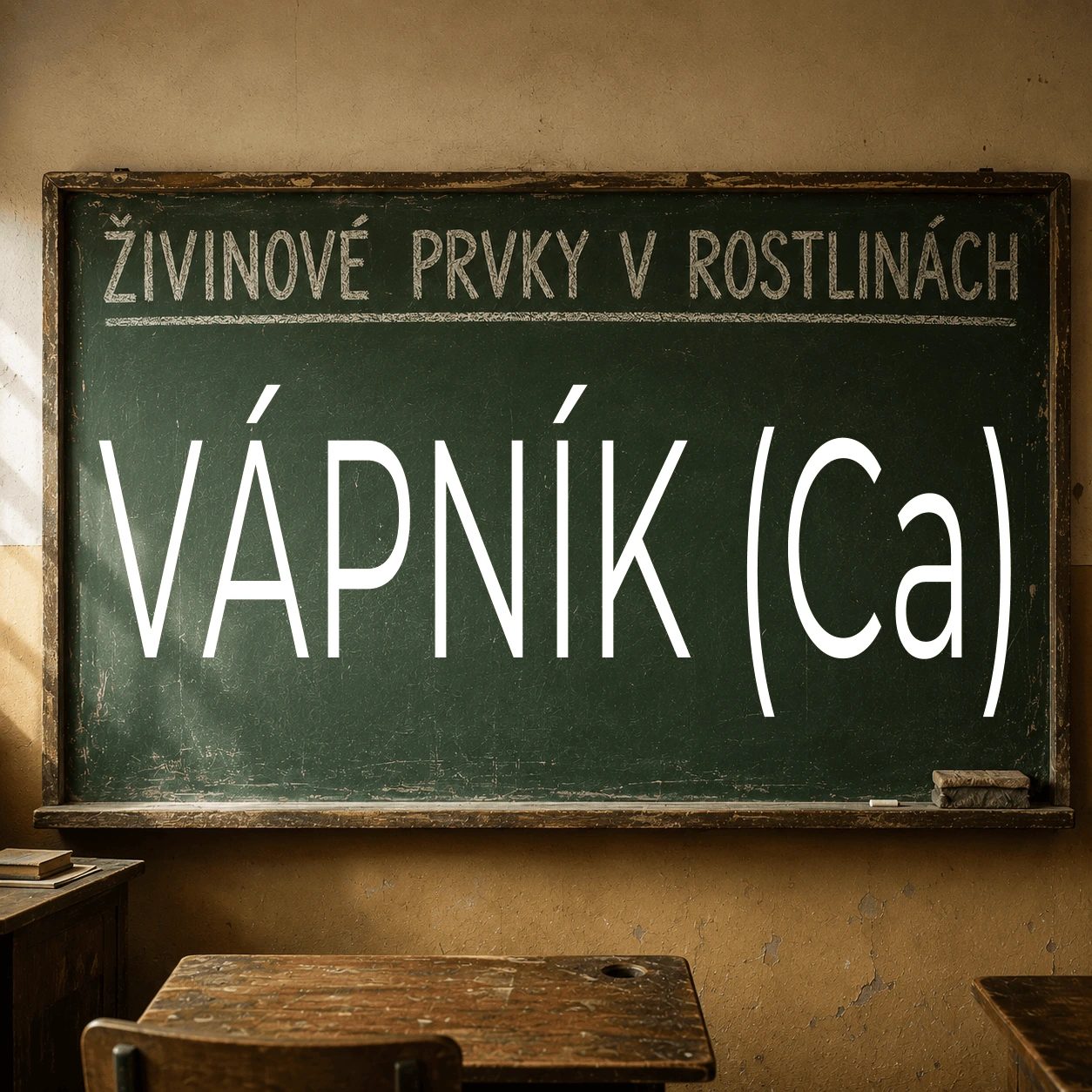 Vápník (Ca): Význam pro rostliny, řešení živinových nedostatků a správné hnojení