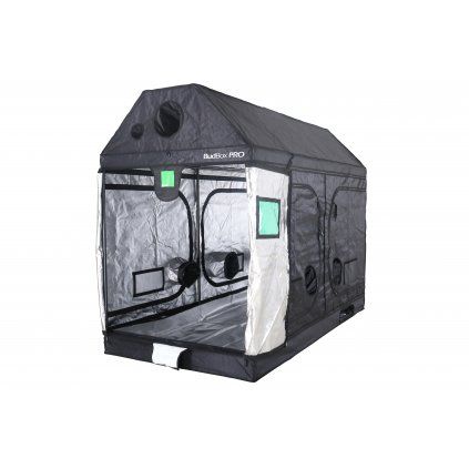 BudBox PRO XXL-R 240x120x180cm - stříbrný zkosený