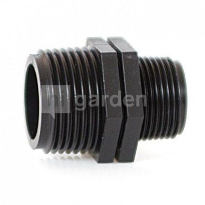 Irritec PP redukce 2x vnější závit 1“x 3/4 “