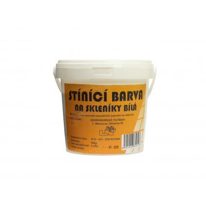 Tieniaca farba biela 500 g