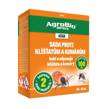 AgroBio ATAK - sada proti klíšťatům a komárům