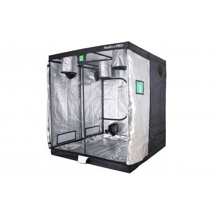 BudBox PRO Titan I-HL 200x200x220cm - strieborný