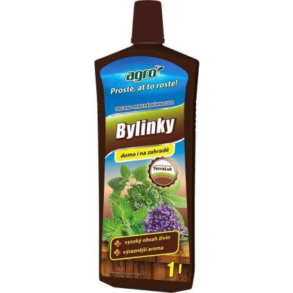 AGRO Organo-minerálne kvapalné hnojivo na bylinky, 1l