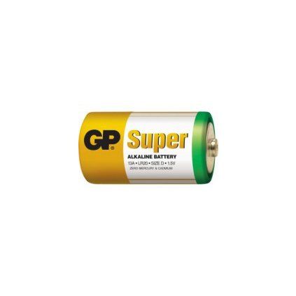 Baterie GP Super LR20 (D), 2 ks ve fólii