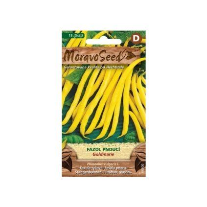 Semínka MoravoSeed Fazol pnoucí GOLDMARIE, žlutý 68300