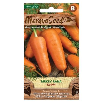 Semínka MoravoSeed Mrkev karotka poloraná KATRIN 63709