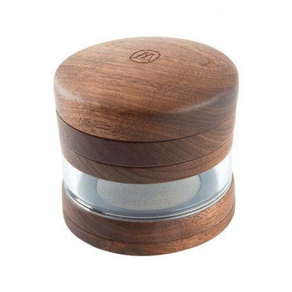 Drevená štvordielna drvička Marley Natural Large Wood Grinder