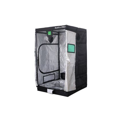 BudBox PRO XL 120x120x200cm - stříbrný