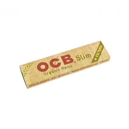 OCB papírky s filtry Organic Hemp Slim