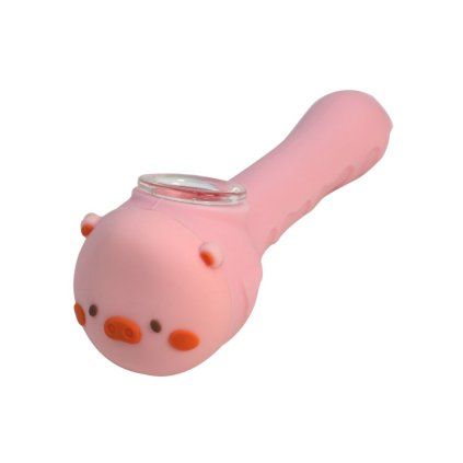 Bongthai Silicone Pig Pipe dýmka 9.2cm