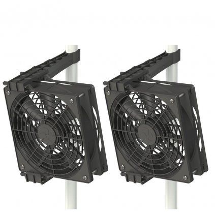 Secret Jardin Monkey Fan 2x120 mm 24V, cirkulačné ventilátory