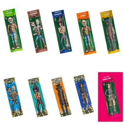 Blunt set Lion Rolling Circus Hemp Wrap Complete Taste mix, 10ks