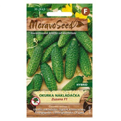 Semínka MoravoSeed Okurka nakládačka hruboostná ZUZANA, 30s