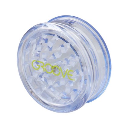 Groove Acrylic Grinder akrylová drtička průhledná