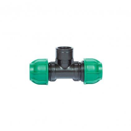 CONNECTO - T - kus s vnitřním závitem na odbočce - 16x3/4"x16 mm
