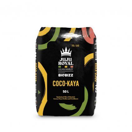 Biobizz Juju Royal Coco Kaya 50l, kokosový substrát s perlitem 75/25