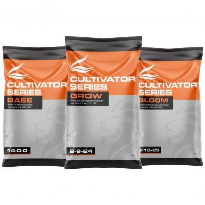 Advanced Nutrients Cultivator Grow-Bloom-Base 3x 1 kg, sada hnojiv