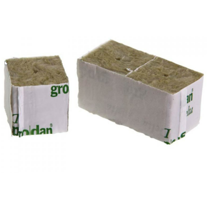 GRODAN sadbovací kostka 40x40x40mm s malou dírou