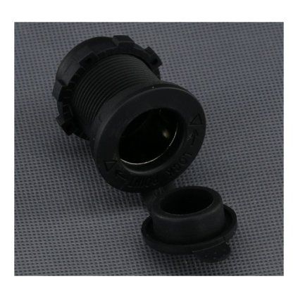 SI124 12V-24V-48V CL 15A vodotesná panelová zásuvka