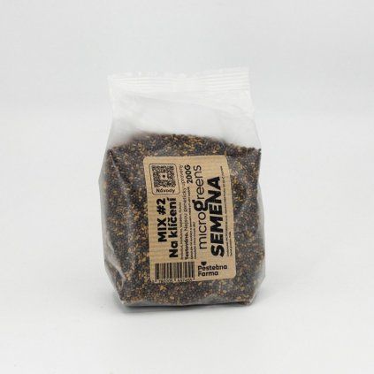 Mix na klíčení Kedlubna, Brokolice, Vojtěška, Rukola na microgreens, 200g