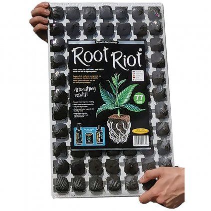 growth technology root riot organic plant cubes x 77 tray 21994 1 p