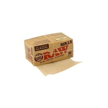 Papírky Raw Rolls Slim 5m, BOX 24 KS