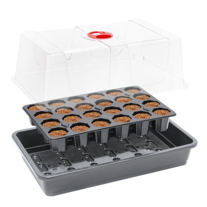 Root!t Dry Peat Free 24 Cell Propagator Kit, 37.5x23x18 cm
