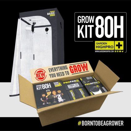 Garden High Pro Grow Kit 80 - 80x80x180cm