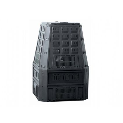 Kompostér plastový černý 850l