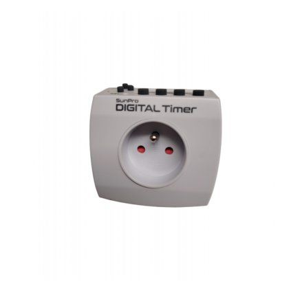SunPro Digital SEC Timer - digitální spínací hodiny do zásuvky