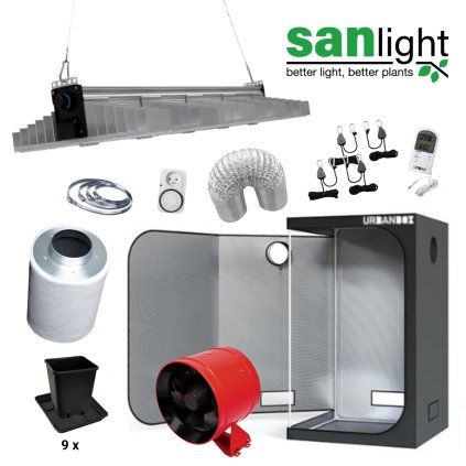 LED Set Sanlight EVO 5 100 340W 100x100x200cm Max Quality