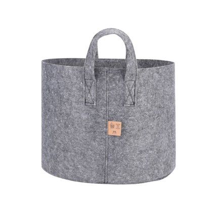 Dirt Bag Grey textilný kvetináč, 39 l