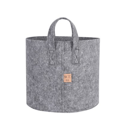 Dirt Bag Grey textilní květináč 26.5l