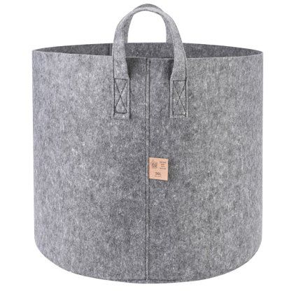 Dirt Bag Grey textilní květináč 56l