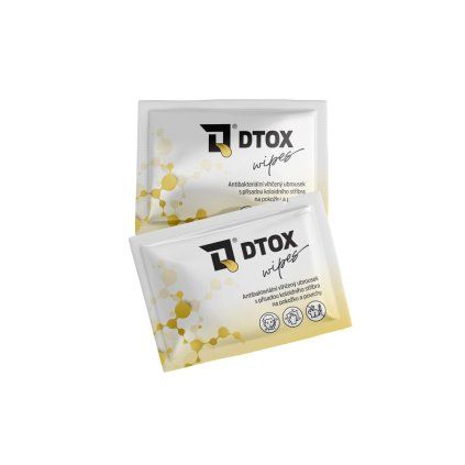 D-TOX Wipes utierka s koloidným striebrom, 1 ks