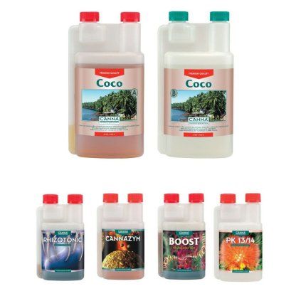 Canna Coco Basic Pack, sada hnojiv
