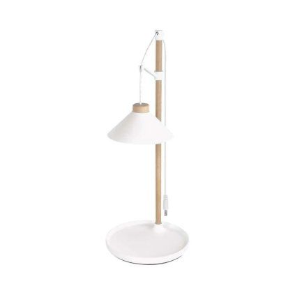 LED GROW pěstební lampa 7W, časovač, bílá (Z7905)