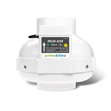 Prima Klima ventilátor EC 125 mm - 330 m3/h, 1-rychlostní