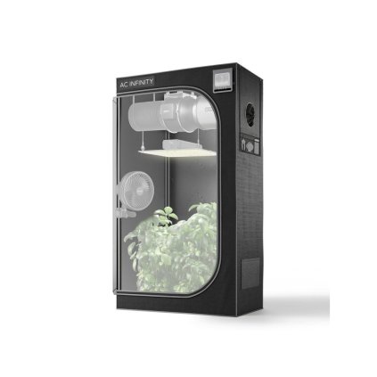 40860 ac infinity cloudlab 632 advance grow tent 2000d diamond mylar canvas 90x60x180cm