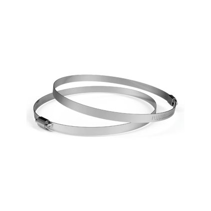 41130 ac infinity stainless steel duct clamps 200mm two pack