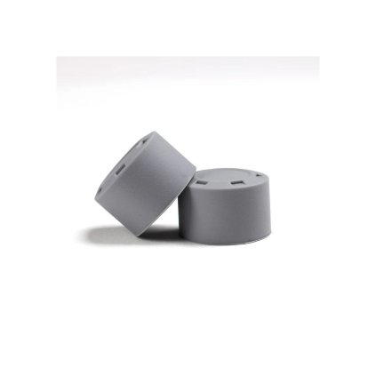 Faven End Caps Rubber (Grey) 10 pc