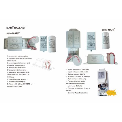 38252 38252 predradnik mari 400w 230v svorkovnice