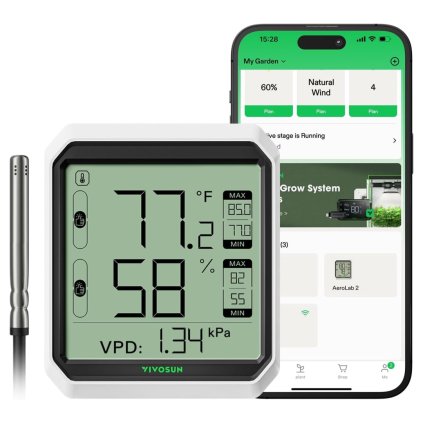 38900 38900 vivosun aerolab thb1s bluetooth vlhkomer a teplomer vc sondy
