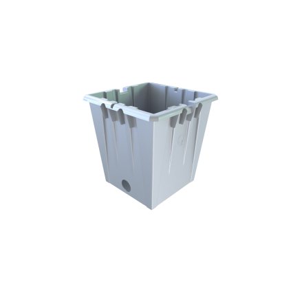 39209 39209 alien hydroponics rdwc silver 20l pot