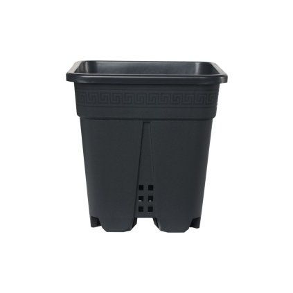 39284 39284 teku super vega black ctyrhranny kvetinac 30 5x30 5x30 5cm objem 16l