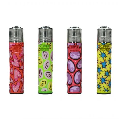 39779 zapalovac clipper psycho stickers 1 ks