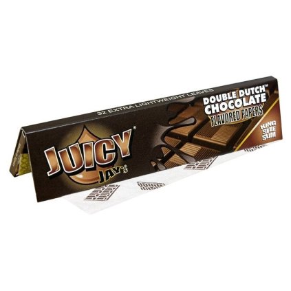 40955 papirky juicy jay s king size double dutch chocolate 32 ks v baleni