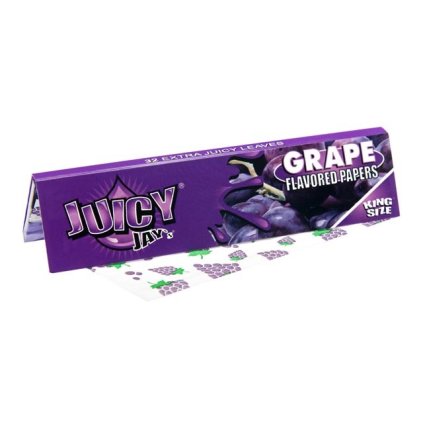 40958 papirky juicy jay s king size hroznove vino 32 ks v baleni